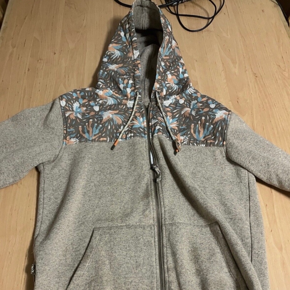 Howler Bros Shaman Full Zip Hooded Jacket Size Small